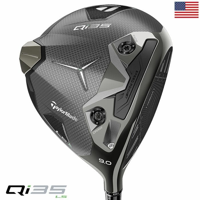 テーラーメイド ゴルフ Qi35 LS DRIVER ドライバー メンズ 右用 Kaili Blue DW / Kaili White DW USA直輸入品 2025年モデル 並行輸入 TaylorMade ゴルフクラブ golf
