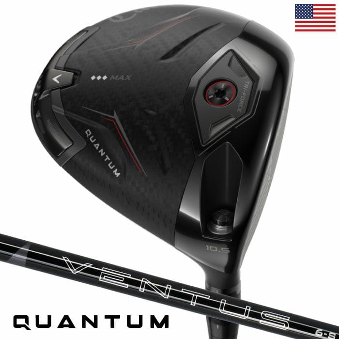キャロウェイ Quantum Triple Diamond Max ドライバー メンズ 右用 VENTUS BLACK カーボン USA直輸入品 2026年モデル 並行輸入 クアンタム Callaway ゴルフクラブ