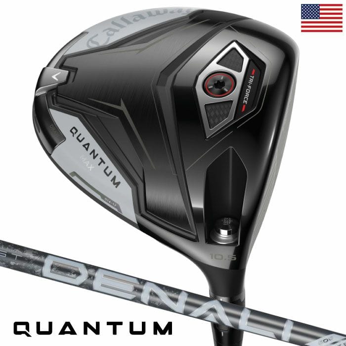 キャロウェイ Quantum Max ドライバー メンズ 右用 DENALI FROST SILVER カーボン USA直輸入品 2026年モデル 並行輸入 クアンタム Callaway ゴルフクラブ