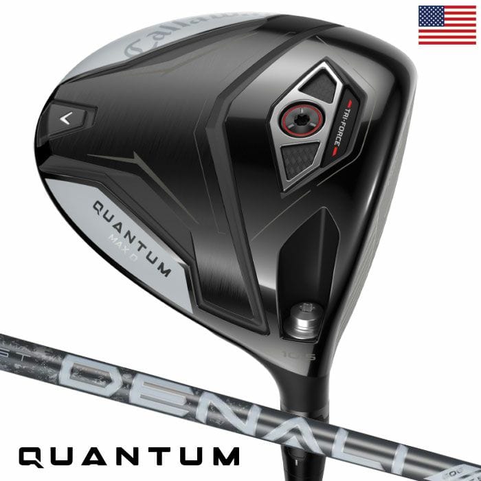 キャロウェイ Quantum Max D ドライバー メンズ 右用 DENALI FROST SILVER カーボン USA直輸入品 2026年モデル 並行輸入 クアンタム Callaway ゴルフクラブ