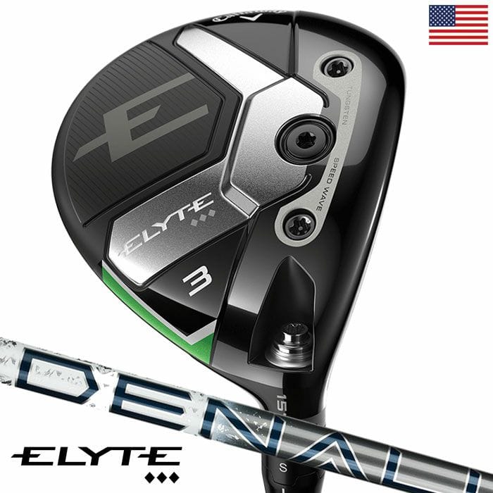 キャロウェイ ゴルフ ELYTE Triple Diamond Fairway Woods エリート フェアウェイウッド メンズ 右用 PROJECT X DENALI CHARCOAL GRAPHITE USA直輸入品 2025年モデル Callaway ゴルフクラブ golf