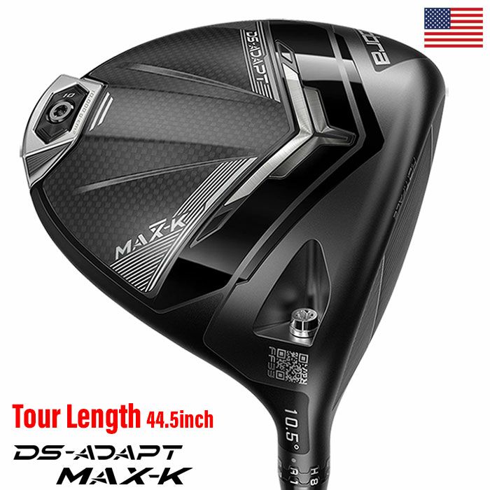 コブラ ゴルフ 2025 DS-ADAPT MAX-K Driver ツアーレングス ドライバー メンズ 右用 Denali Blue 60 カーボンシャフト装着 USA直輸入品 ゴルフクラブ golf