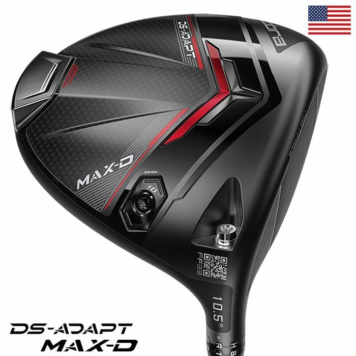 コブラ ゴルフ 2025 DS-ADAPT MAX-D Driver ドライバー メンズ 右用 Denali Red 50 カーボンシャフト装着 USA直輸入品 ゴルフクラブ golf