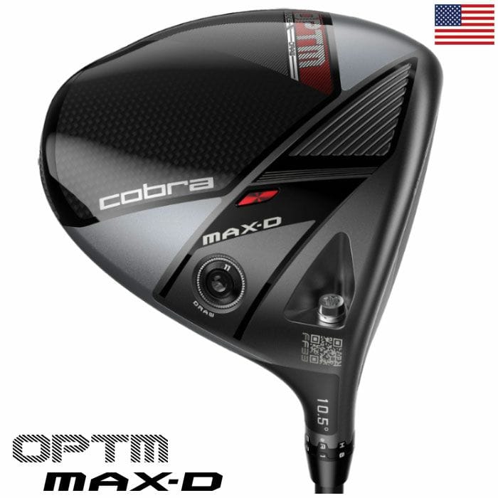 【新発売】コブラ 2026 OPTM MAX-D Driver ドライバー メンズ 右用 Kai'li Dark Waves Red 50 カーボン USA直輸入品 オプティム Cobra ゴルフクラブ 並行輸入