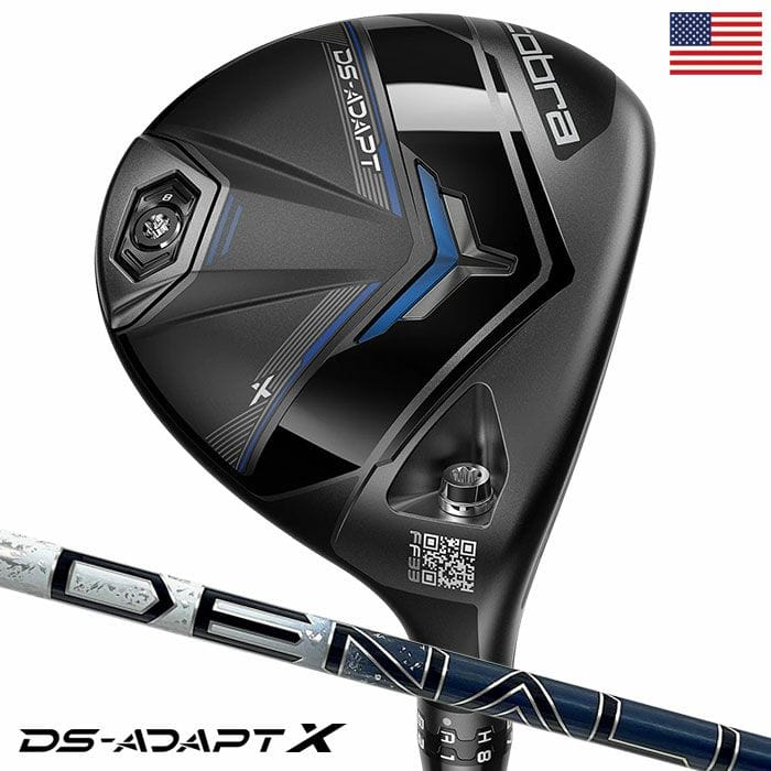 コブラ ゴルフ 2025 DS-ADAPT X Fairway フェアウェイウッド メンズ 右用 Denali Blue 60 カーボンシャフト装着 USA直輸入品 ゴルフクラブ golf