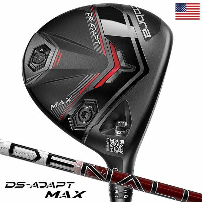 コブラ ゴルフ 2025 DS-ADAPT MAX Fairway フェアウェイウッド メンズ 右用 Denali Red 60 カーボンシャフト装着 USA直輸入品 ゴルフクラブ golf