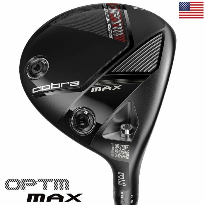コブラ 2026 OPTM MAX Fairway フェアウェイウッド メンズ 右用 MCA Kai'li Dark Waves Red 50 カーボン USA直輸入品 オプティム Cobra ゴルフクラブ 並行輸入