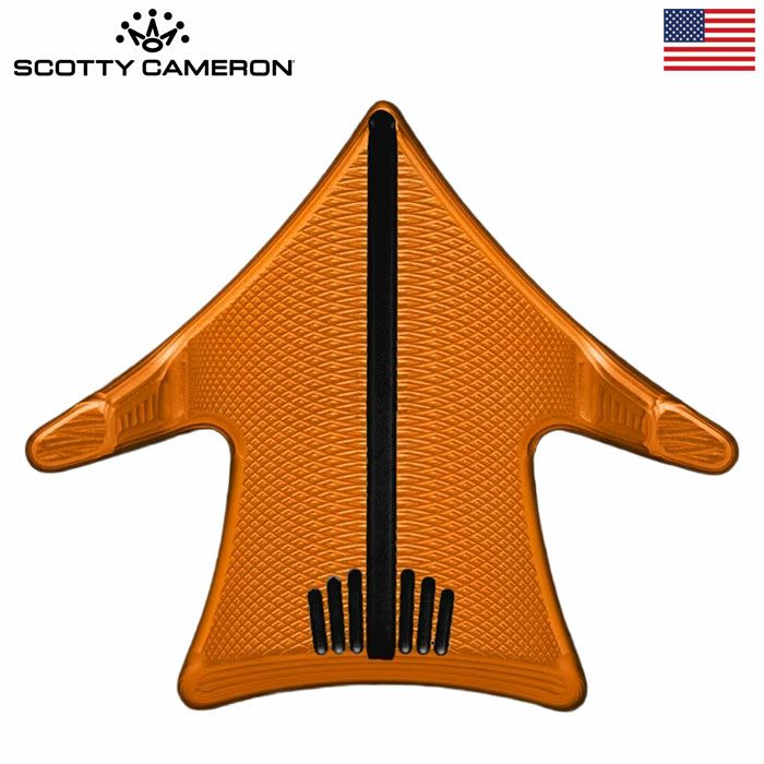 スコッティキャメロン AERO ALIGNMENT TOOL BALL MARKER BRIGHT DIP ORANGE 104816 マーカー Scotty Cameron USA直輸入品 並行輸入