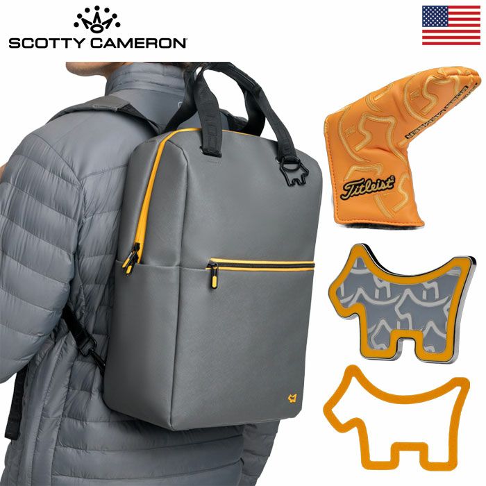 スコッティキャメロン 2025 クラブキャメロンキット 4点セット Club Cameron Kit ボストンバッグ ヘッドカバー Scotty Cameron USA直輸入品並行輸入