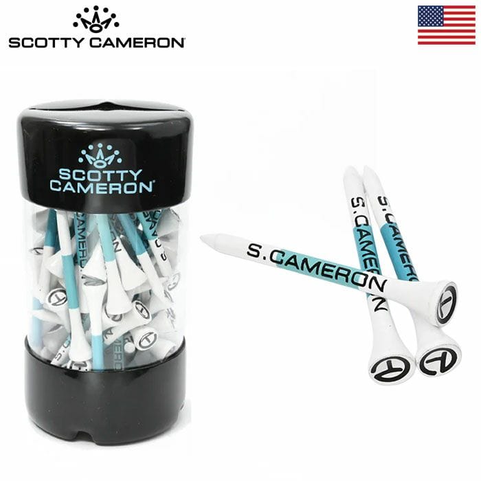 スコッティキャメロン Golf Tees 70mm 70本入 Circle-T ロゴ入り 024389 ウッドティーセット Scotty Cameron USA直輸入品