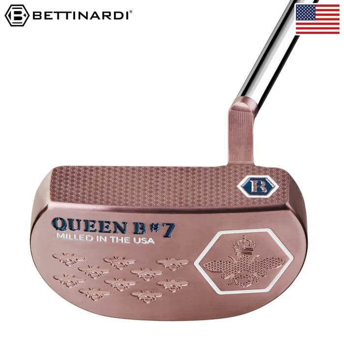 ベティナルディ ゴルフ Queen B 7 Putter パター メンズ 右用 33インチ 34インチ Standard グリップ USA直輸入品 BETTINARDI GOLF 2025年モデル ゴルフクラブ golf
