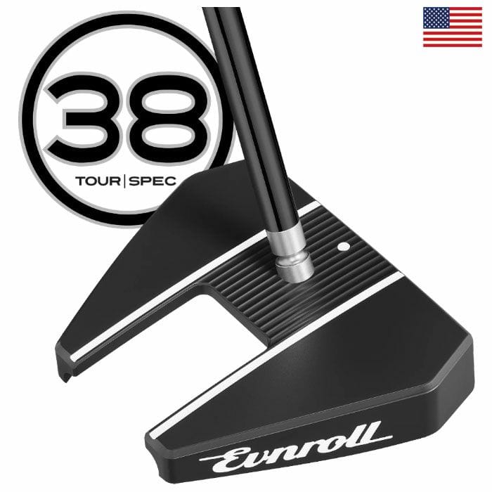 イーブンロール 38 Tour Spec ZERO Z5cs - Black パター 中尺 メンズ 右用 38インチ USA直輸入品 EVNROLL ゴルフクラブ 並行輸入品