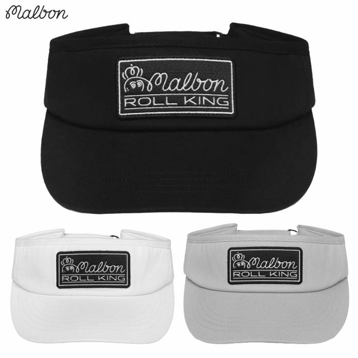 マルボンゴルフ サンバイザー Roll King Golf Visor メンズ M-9233 ゴルフ 帽子 malbon golf 2024年モデル USモデル 並行輸入品