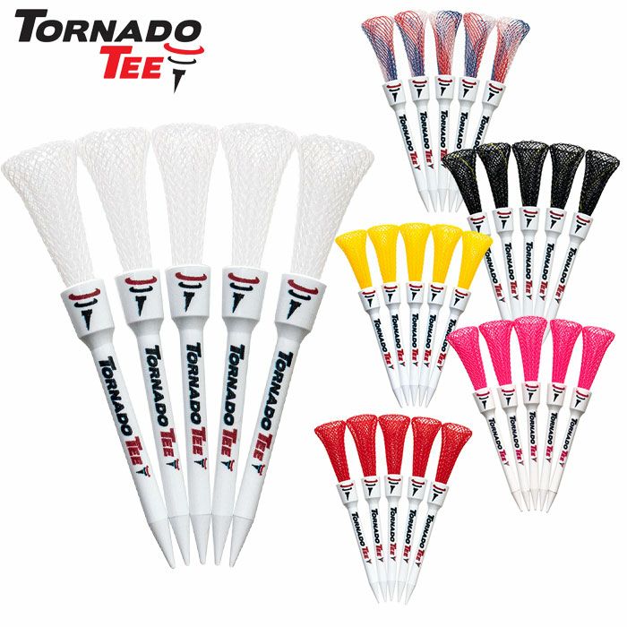 トルネードティー 5本入り Tornado Tee TT-325 USGA R&A 準拠 ロングティー ゴルフ USA直輸入品