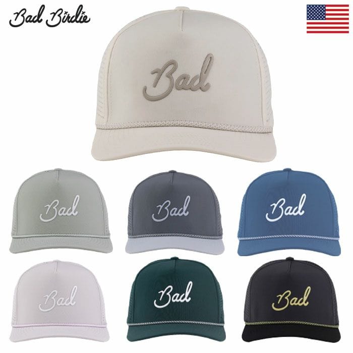 Bad Birdie バッドバーディー Active Bad Hat メンズ ゴルフ キャップ 帽子 2025年モデル USA直輸入品 並行輸入