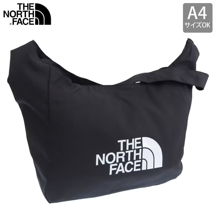 ザ・ノース・フェイス バッグ メンズ レディース A4対応 ショルダーバッグ ブラック BIG LOGO SHOULDER BAG NN2PR21J BLK 並行輸入 THE NORTH FACE ホワイトレーベル