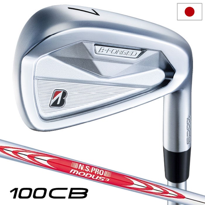 【先行予約】BS ブリヂストンゴルフ B-FORGED 100CB アイアン 6本セット(＃5～9,PW) メンズ 右用 N.S.PRO MODUS3 TOUR120 スチールシャフト 日本正規品 2026年モデル ゴルフクラブ 9月4日発売