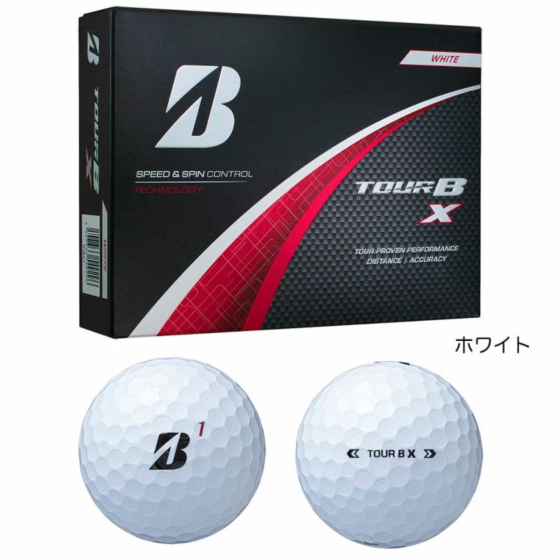 ブリヂストンゴルフ 2024 TOUR B X / TOUR B XS 1ダース(12球入) ゴルフボール 2024年モデル BRIDGESTONE GOLF 日本正規品