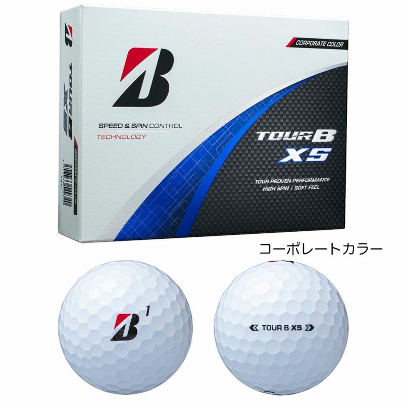 ブリヂストンゴルフ 2024 TOUR B X / TOUR B XS 1ダース(12球入) ゴルフボール 2024年モデル BRIDGESTONE GOLF 日本正規品