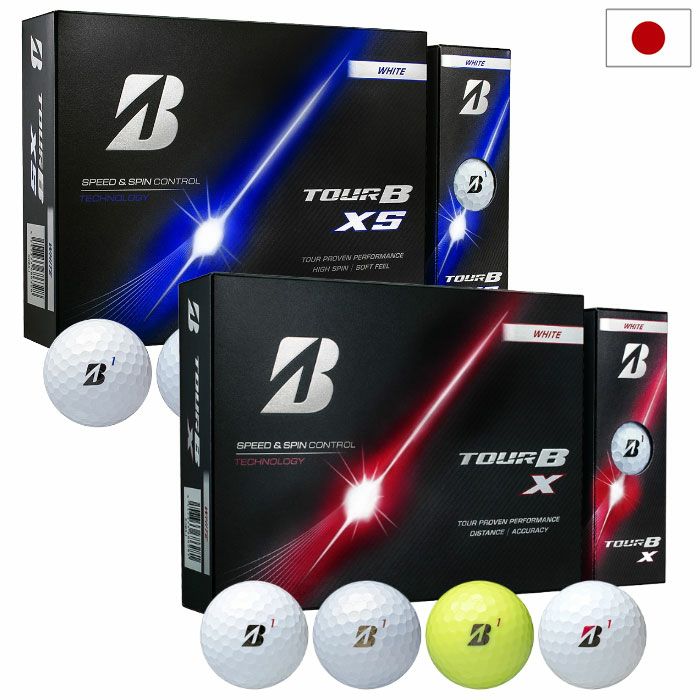 BS ブリヂストンゴルフ 2026 TOUR B X / TOUR B XS ゴルフボール 1ダース(12球入) ツアーB ゴルフ 2026年モデル BRIDGESTONE GOLF 日本正規品