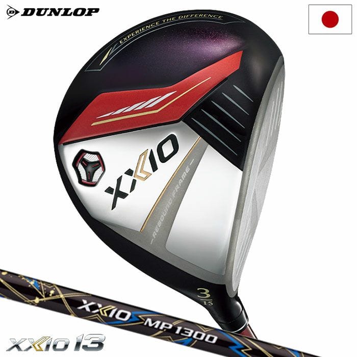 XXIO13 ゼクシオ 13 フェアウェイウッド レッド メンズ 右用 ゼクシオ MP1300 カーボンシャフト DUNLOP 2024年モデル 日本正規品