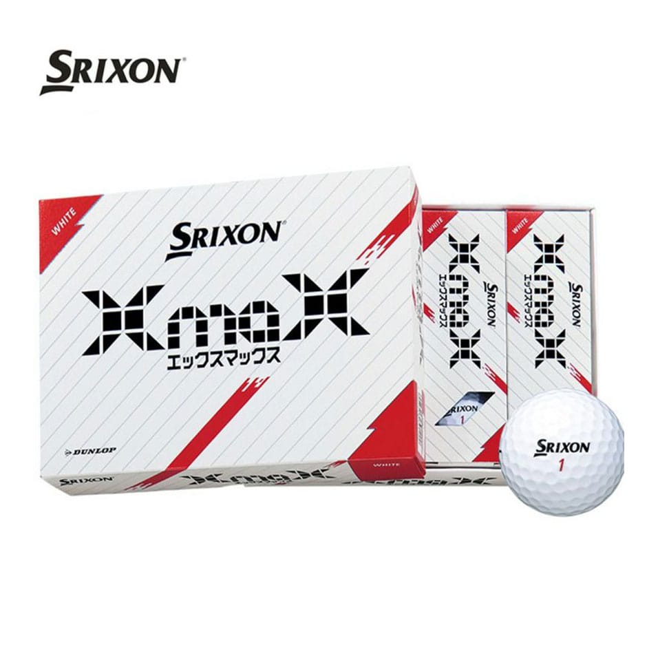 スリクソン XmaX ゴルフボール 飛距離追求型 3ピース 1ダース 全12球 SRIXON エックスマックス 日本正規品 ゴルフ golf
