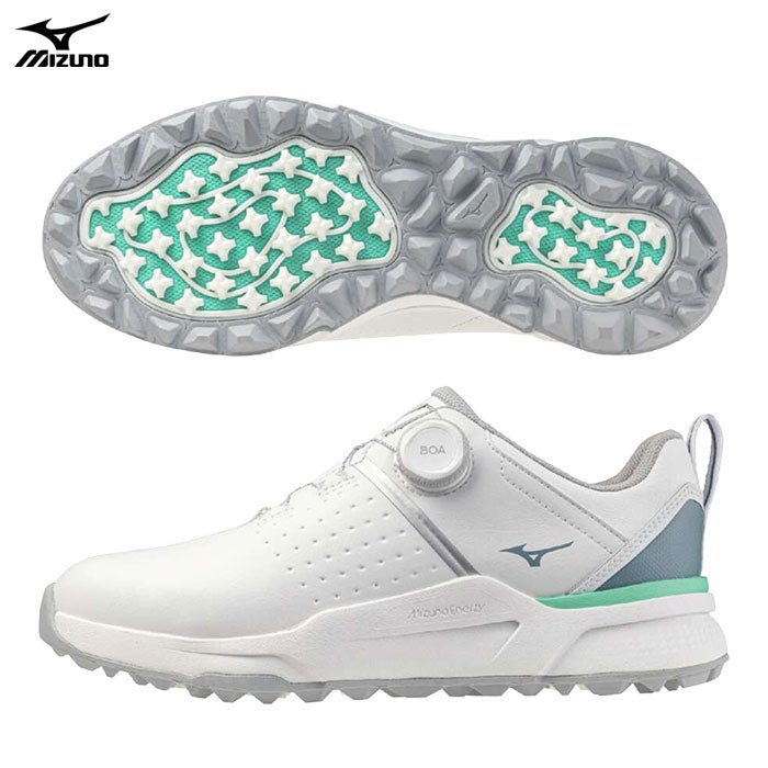 ミズノ スパイクレスシューズ ハザードエナジー ボア 51GQ2501 メンズ ゴルフシューズ 靴 mizuno 日本正規品