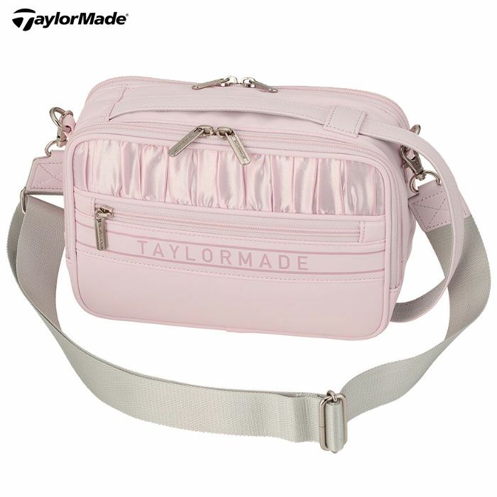 テーラーメイド ウィルシャー ショルダーポーチ UN767 ピンク ゴルフ TaylorMade 2025年モデル 日本正規品