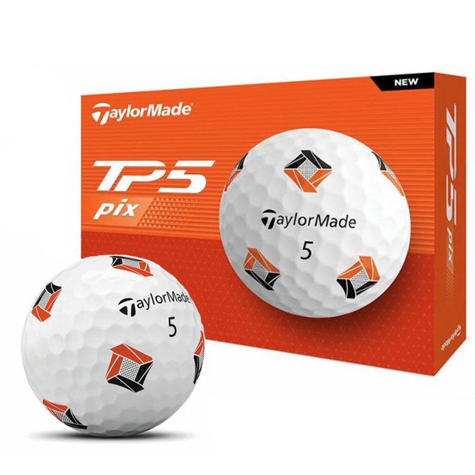 テーラーメイド 2024 TP5 Pix TP5x Pix キャストウレタンカバー ゴルフボール 1ダース 全12球 日本正規品 ゴルフ golf