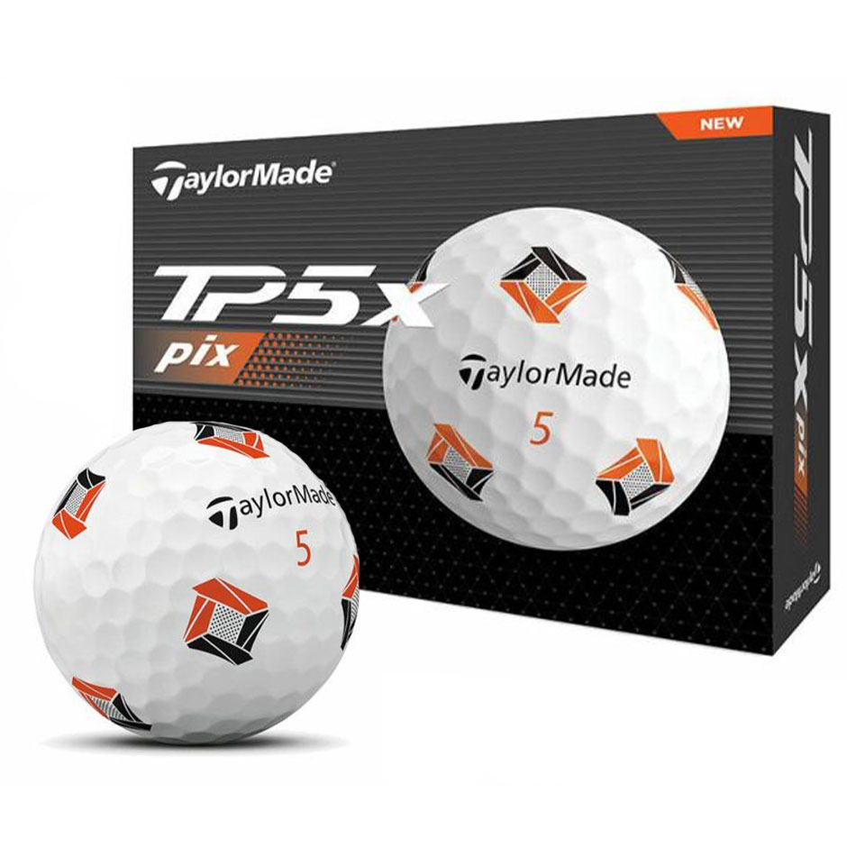 テーラーメイド 2024 TP5 Pix TP5x Pix キャストウレタンカバー ゴルフボール 1ダース 全12球 日本正規品 ゴルフ golf