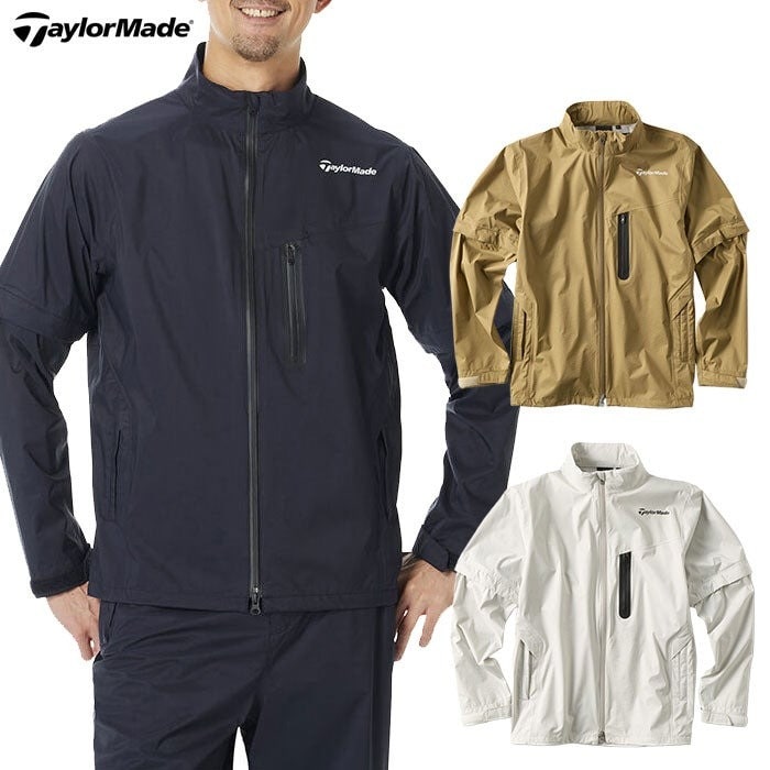 テーラーメイド TL782 TMテクニカルウォータープルーフジャケット メンズ ゴルフウェア 雨対策 TaylorMade 2026春夏モデル 日本正規品
