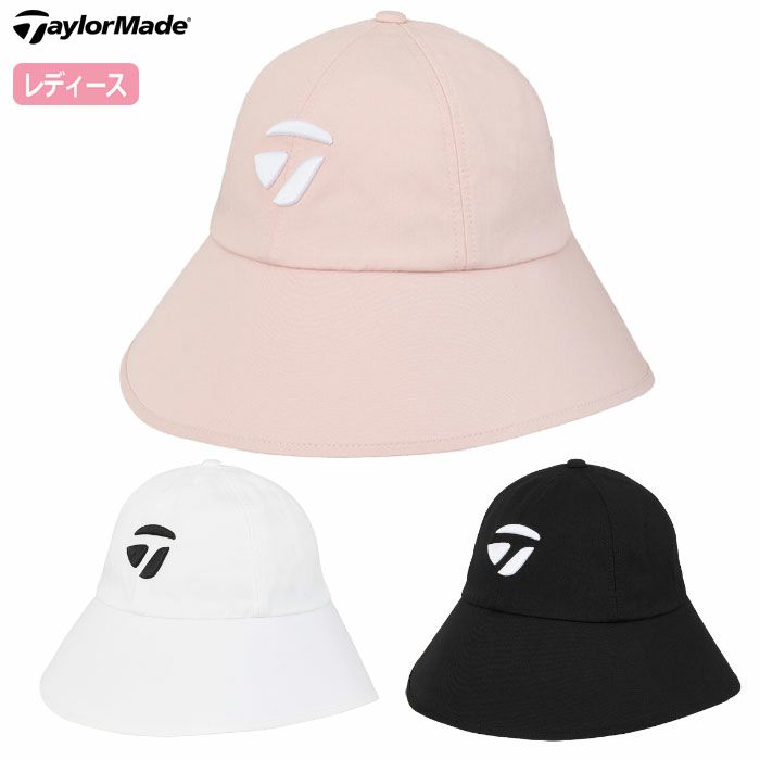 テーラーメイド ウィメンズ W ロングブリム バケットハット UN581 レディース 帽子 ゴルフキャップ ゴルフ TaylorMade 日本正規品 2025春夏モデル