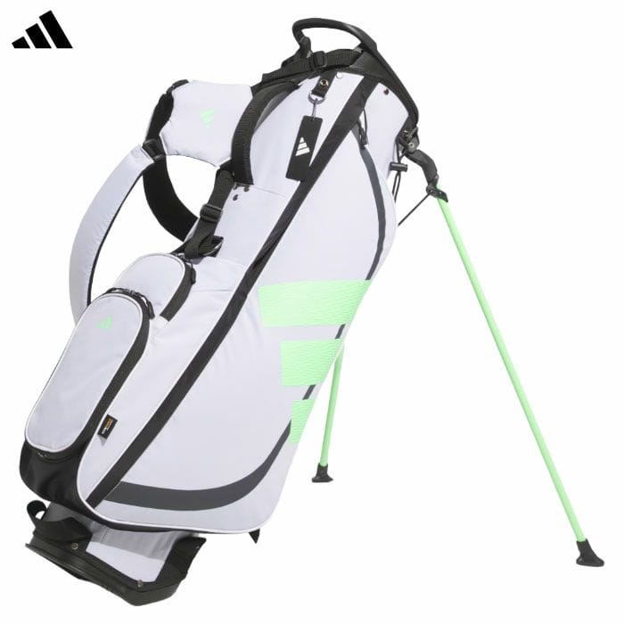 アディダス アディゼロ 軽量 コンパクト スタンドバッグ KVH36 キャディバッグ 7.5型 47インチ対応 ゴルフ 2025年モデル adidas 日本正規品