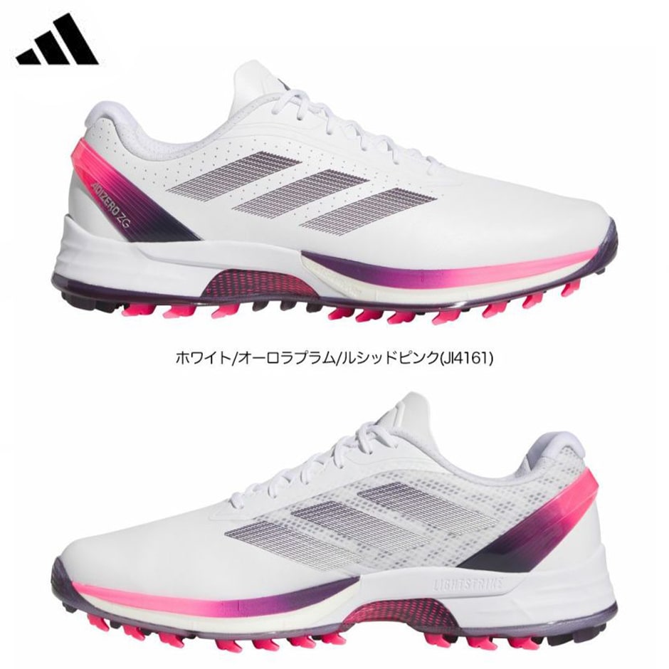 アディダス アディゼロ ゼッドジー 25 スパイクレスシューズ NLC98 メンズ ゴルフシューズ 2025年モデル adidas 日本正規品