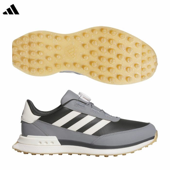 アディダス S2G SL ボア 24 スパイクレスシューズ MDK92 メンズ ゴルフシューズ 2025年モデル adidas 日本正規品