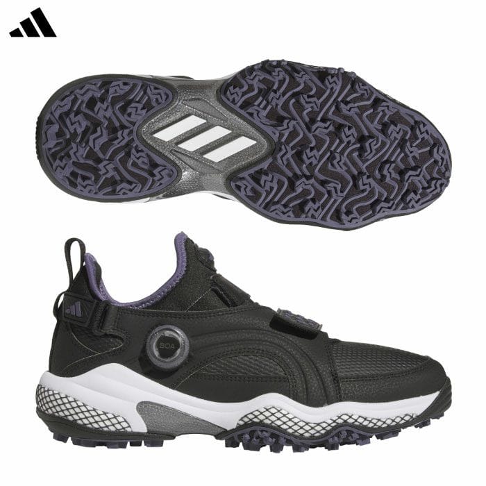 アディダス コードカオス 25 ミッド ボア NQX22 メンズ JP5186 スパイクレス ゴルフシューズ 2025年モデル adidas 日本正規品