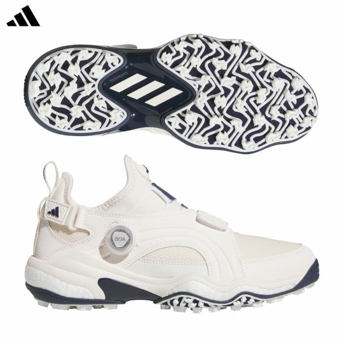 アディダス コードカオス 25 ミッド ボア NQX22 メンズ JQ7718 スパイクレス ゴルフシューズ 2025年モデル adidas 日本正規品