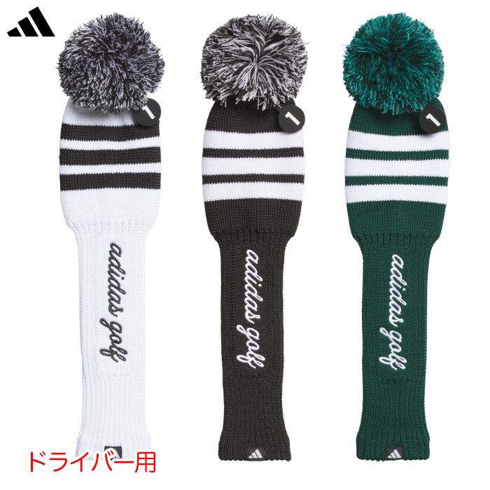 アディダス スクリプト ドライバー ヘッドカバー JUT58 ドライバー用 2025年モデル adidas 日本正規品