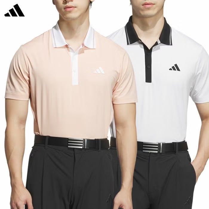 アディダス バックグラフィック 半袖ポロ KVH32 メンズ ゴルフウェア ゴルフ 2025春夏モデル adidas 日本正規品