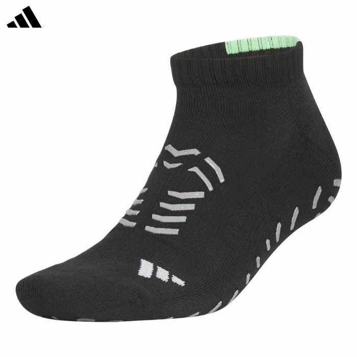 アディダス アディゼロ アンクル丈 機能ソックス KVH48 靴下 ゴルフウェア 2025秋冬モデル adidas 日本正規品