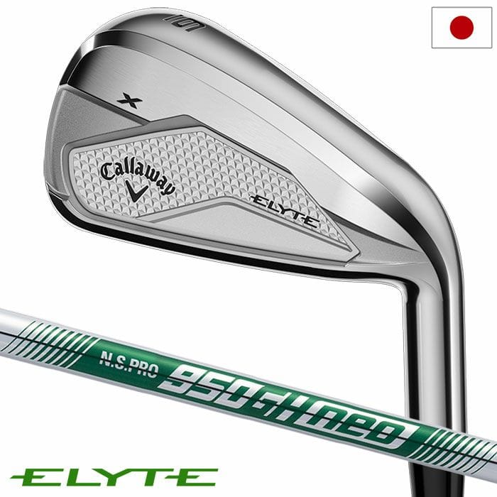 キャロウェイ ELYTE X アイアン 5本セット(6-9,PW) メンズ 右用 N.S. PRO 950GH neo スチールシャフト 日本正規品 2025年モデル Callaway ゴルフクラブ