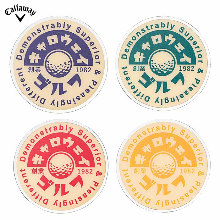 キャロウェイ カジュアル マーカー 25 JM ゴルフ Callaway 2025年モデル 日本正規品