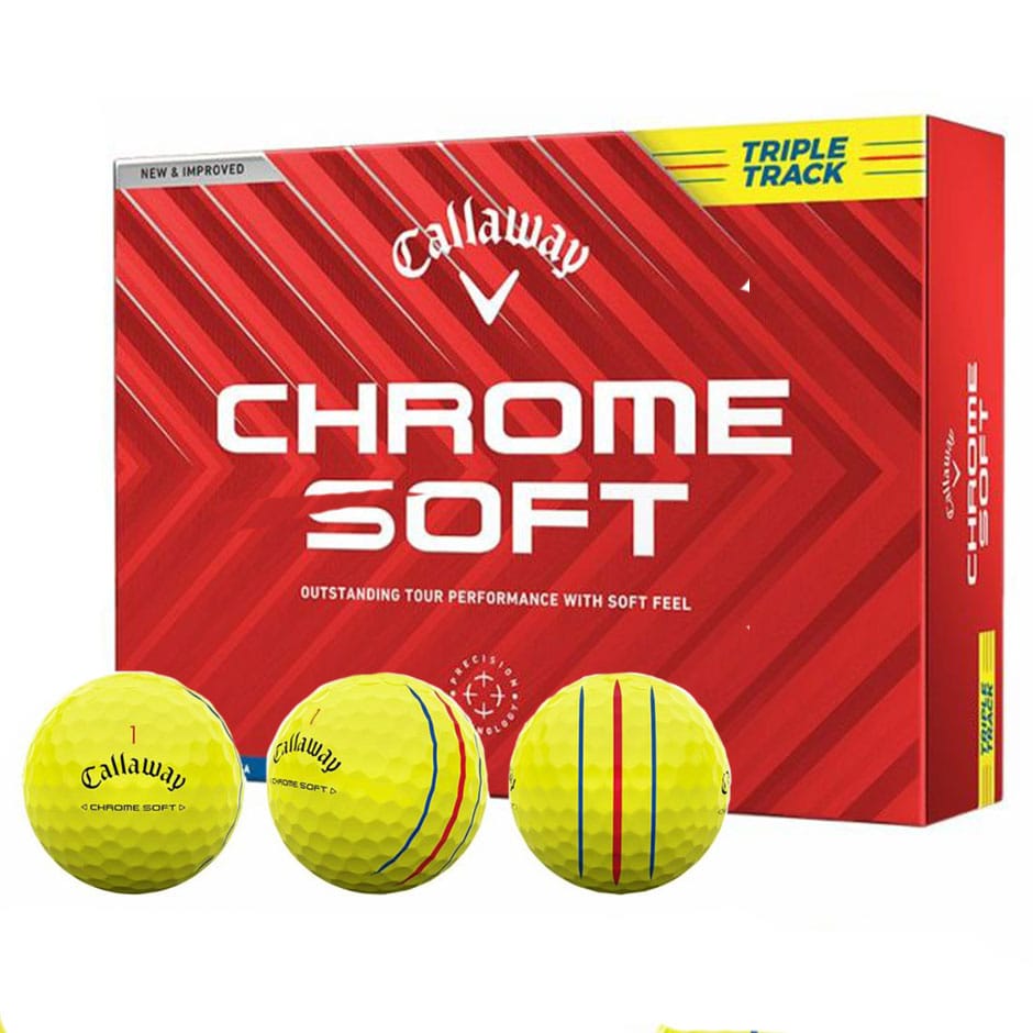 キャロウェイ 2024 CHROME SOFT / CHROME TOUR / CHROME TOUR X ゴルフボール 1ダース(12球入) 2024年モデル 日本正規品 ゴルフ golf