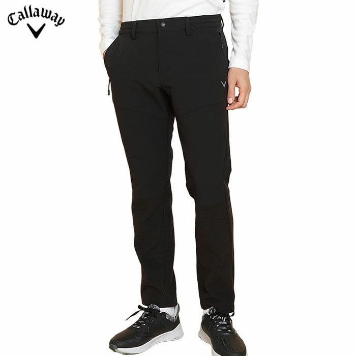 キャロウェイ 8WAYストレッチ 裏起毛二重織＆表起毛ダブルニットパンツ C24226117 メンズ 2024秋冬モデル Callaway 日本正規品 ゴルフウェア