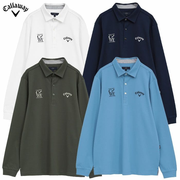 キャロウェイ オニカノコ長袖シャツ C25233100 メンズ Callaway ゴルフウェア 2025秋冬モデル 日本正規品