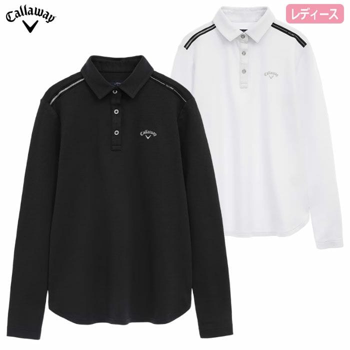 キャロウェイ ダブルニット長袖シャツ C25233204 長袖 レディース Callaway ゴルフウェア 2025秋冬モデル 日本正規品