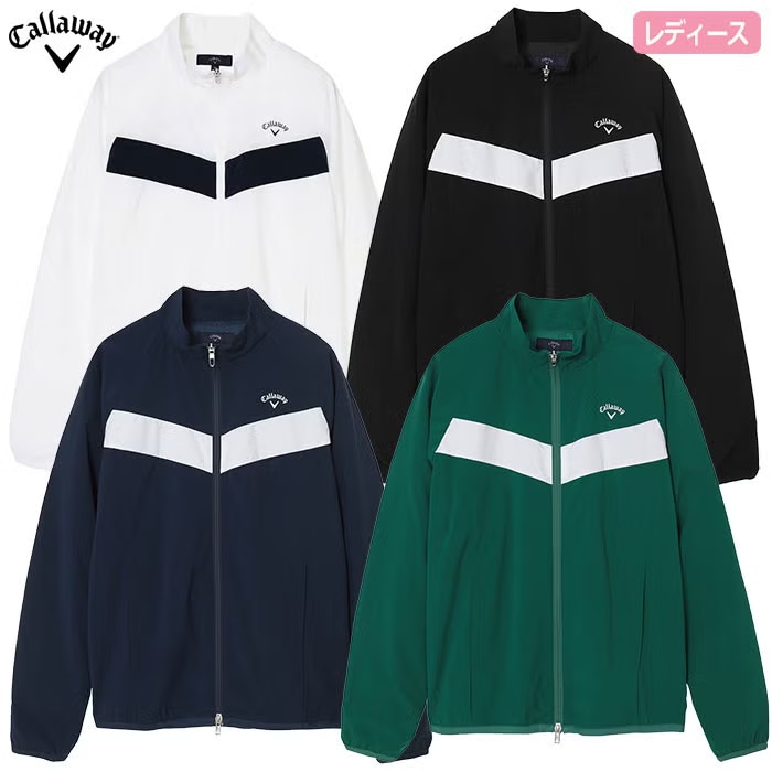 キャロウェイ 8WAYストレッチフルジップブルゾン 長袖 C26115200 レディース Callaway ゴルフウェア 2026春夏モデル 日本正規品