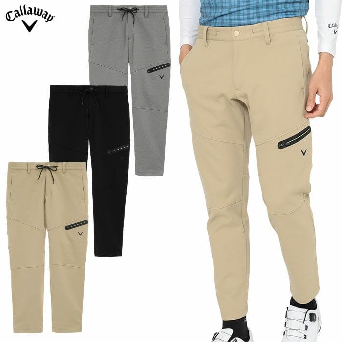 キャロウェイ カノコダブルニットジョガーパンツ C25226104 メンズ Callaway ゴルフウェア 2025秋冬モデル 日本正規品