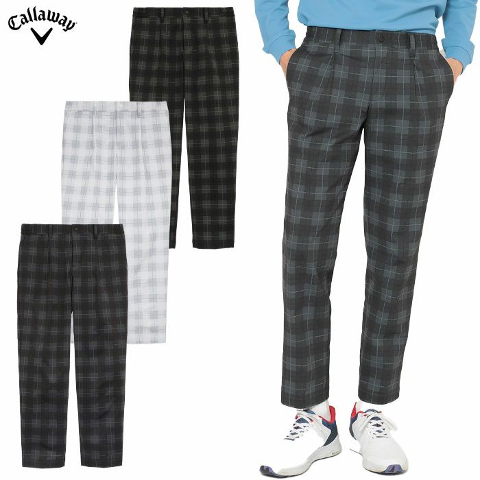 キャロウェイ 8WAYストレッチチェックプリントパンツ C25226107 メンズ Callaway ゴルフウェア 2025秋冬モデル 日本正規品