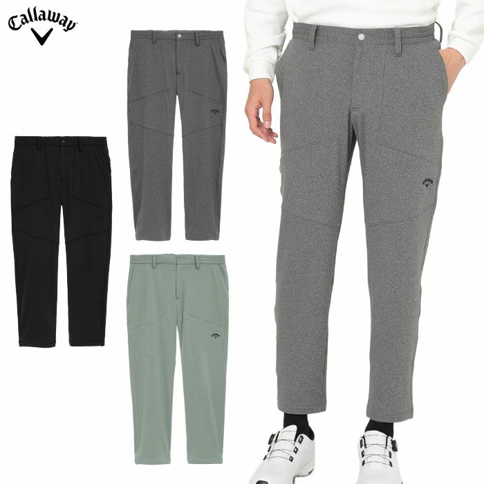 キャロウェイ バックグリッド裏起毛ジョガーパンツ C25226111 メンズ Callaway ゴルフウェア 2025秋冬モデル 日本正規品